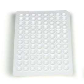 美国伯乐BIORAD 96孔无裙边透明低位PCR板